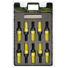 Omp Speed Juego De 20 Tornillos Con Protector De Aluminio De Colores M12x1.25 Llave De 17-19 Largo 28 mm Con Protector Amarillo OMPS09971209 Omp Speed Juego De 20 Tornillos Con Protector De Aluminio De Colores M12x1.25 Llave De 17-19 Largo 28 mm Con Protector Amarillo OMPS09971209