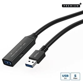 MicroConnect Cable repetidor activo USB 3.2 Gen 1, 20m, Extensor de datos hasta 5 Gbit/s, Amplificador integrado para impresoras, cámaras Precio: 62.50000053. SKU: B1EKDJNX9E