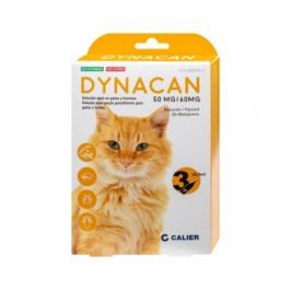 Calier Dynacan Spot On 3 Pipetas 0,5 mL - Fipronilo 50 mg y (S)-metopreno 60 mg para Gatos y Hurones Precio: 12.4999996. SKU: B1EM9YKN26