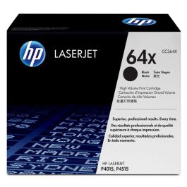 HP 64X Tóner Original LaserJet Negro Alto Rendimiento. Cartucho para Impresión Profesional, Resultados Consistentes, Informes y Facturas. Precio: 385.49999961. SKU: S8409651