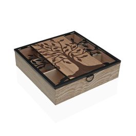 Caja para Infusiones Versa Madera 24,8 x 6,2 x 24 cm Árbol de la vida Precio: 16.50000044. SKU: B1EWH8596L