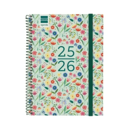 Finocam Agenda Secundaria Espiral 4º Svh Fiori 2025-2026, Organización Estudiantil con Diseños en Tendencia y Pegatinas Precio: 6.50000021. SKU: B1G9GFHWMQ
