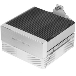 Mars Gaming MCPU-X4ARGB Disipador CPU de Aire ARGB 220W TDP Ventilador 12cm Compatible Intel/AMD Blanco