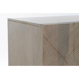 DKD Home Decor Buffet Gris Dorado 45 x 75 x 160 cm