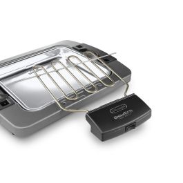 Delonghi Barbacoa Eléctrica BQ60.X - 1900 W de Potencia Máxima