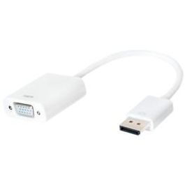 LogiLink CV0059B Adaptador DisplayPort 1.2 a VGA, Macho a Hembra, Cable 15cm, 1920x1200, Blanco Precio: 36.68999994. SKU: B187EE7GPE