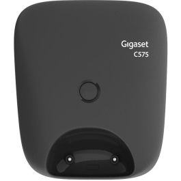 Gigaset C575 schwarz schnurlos analog DECT - Teléfono inalámbrico con Pantalla TFT, Altavoz, Agenda 200 contactos, Negro
