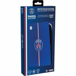 KONIX Placa frontal protectora PSG PS5 de Silicona Antigolpes Antiarañazos Azul