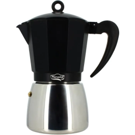 Menastyl Cafetera Italiana 3935072 Aluminio 12 Tazas Todo Tipo Fuegos Induccion Precio: 48.50000045. SKU: B14NN3XWHT