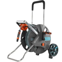 Gardena enrollador de manguera AquarollL Easy con manguera 30m Ø19mm, función Kick & Stand, guía metálica, antigoteo y antigel Precio: 159.50000022. SKU: B12WXPQ98H