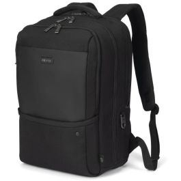 Dicota D32163-RPET Mochila FIVE para Portátil 15-17.3 pulgadas Negra de Poliéster Reciclado con Tirante para Hombro