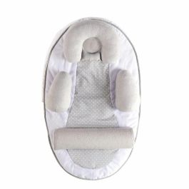 Tineo TIN3275057057414 Cocoón de Sueño para Bebés, Cuña Baby Tete Hold 10°, Ajustable, Escalable, Extraíble, 0-3 Meses, 58x40cm