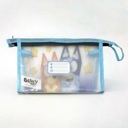 Cerdá Neceser de Aseo y Viaje Infantil Bluey para Niños - Organizador de Accesorios 23x15x8 cm