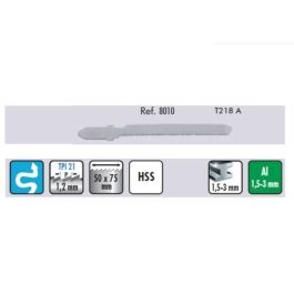 Hoja Calar Chapa/Alum.C/Curvo 5513 T218A Metal Fino( 1.5-3) En General.21 Dientes Cmt Precio: 7.49999987. SKU: B1A2KRRQXC