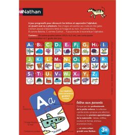 Nathan Little School: Juego de Cartas Didáctico para Aprender Letras del Alfabeto por Combinación - Niños +3 Años Nathan Little School: Juego de Cartas Didáctico para Aprender Letras del Alfabeto por Combinación - Niños +3 Años