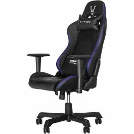 Woxter Silla Gaming Stinger Station Elite GM26-068 LED RGB, Ergonómica, Reposabrazos 2D, Dorada y Plata
