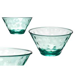 Leknes Bol Plástico con Puntos Verde de 15 cm de diámetro y 8.2 cm de altura (24 Unidades) Precio: 35.50000003. SKU: B17Y8334GC