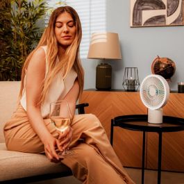 Ventilador de Sobremesa Cecotec EnergySilence 8000 10 W Blanco Recargable