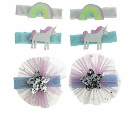 Inca Clips de Cocodrilo para el Cabello Infantiles con Adornos: Unicornio, Arcoíris y Estrella - Pack de 6 unidades Precio: 4.49999968. SKU: B1HY44XSCZ