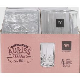 La Mediterranea Vaso Auriss Sagra 500 cc - Ø 8.5 x 13 cm (16 Unidades)