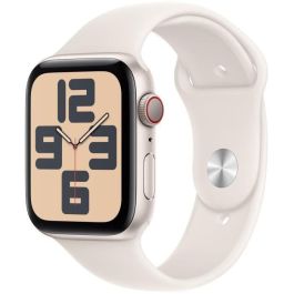 Apple Watch SE GPS + Cellular - 44 mm - Caja de aluminio Starlight - Correa deportiva Starlight - M/L