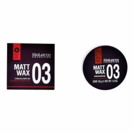 Salerm MATT WAX Cera Mate Fijación Fuerte 50g para Peinado Profesional de Cabello Corto. Hidrata, Cuida y da Sujeción Duradera. Precio: 9.5900002. SKU: S0532882