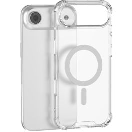 4smarts Funda Ibiza para Apple iPhone 17 Air, Bumper Transparente Compatible con MagSafe