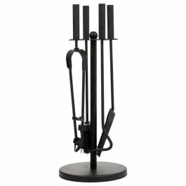 Utensilios para Chimenea Alexandra House Living Negro Hierro 22 x 48 x 22 cm