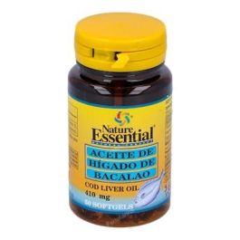 NATURE ESSENTIAL Aceite de Hígado de Bacalao 410 mg, Vitamina A y D, 50 Perlas, Complemento Alimenticio Precio: 6.5899999. SKU: B1D9TZPYDX