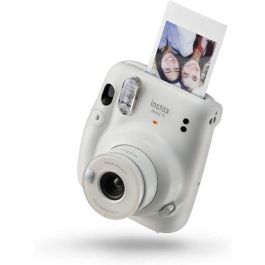 Cámara Digital Instantánea Fujifilm Instax Mini 11/ Tamaño Foto 62 x 46mm/ Blanco Hielo