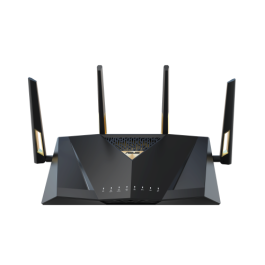 Asus 90IG08V0-MO3N0V Router Inalámbrico Wi-Fi 7 Doble Banda 10 Gigabit Ethernet Negro Gris 5764 Mbit/s