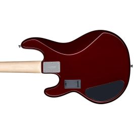 Sterling Stingray Ray4 HH - Bajo Eléctrico doble humbucker - Candy Apple Red