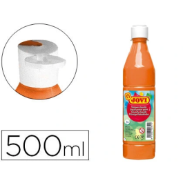 Tempera Jovi Liquida 500 Ml (Botella) Naranja Precio: 3.50000002. SKU: B15D47LG6T