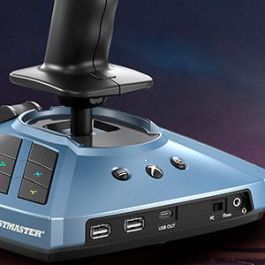 Thrustmaster TCA Sidestick X Airbus Edition, Palanca de Control Lateral para Xbox Series X|S y PC, 4460219