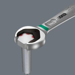 Wera Set de Llaves Combinadas Joker 11 piezas (8, 10, 11, 12, 13, 14, 15, 16, 17, 18, 19 mm) de Acero Inoxidable