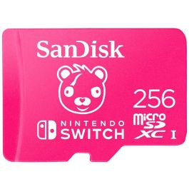 SanDisk SDSQXAO-256G-GN6ZG Tarjeta microSDXC 256GB Nintendo Switch Fortnite Edition 100MB/s Lectura 90MB/s Escritura Precio: 60.5. SKU: B18W9AZCTA