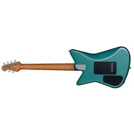 Sterling Guitarra Eléctrica Mariposa Omar Rodríguez-López Pastillas Humbucker Clavijeros Bloqueador Arce Roasted Dorado Green