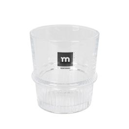 La Mediterranea Vaso 320Ml Tirso Lines Colección Tirso ø8.5x9.45 cm (48 Unidades)