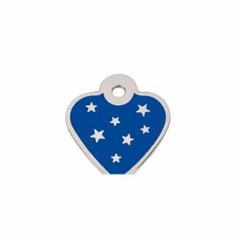 Placa identificativa para collar Imarc PetScribe Passion Azul Plata