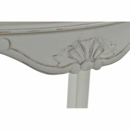 Mesita De Noche Tradicional DKD Home Decor Blanco Natural 35 x 69 x 48 cm