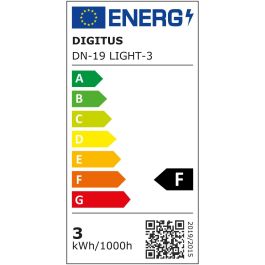 Digitus Iluminación de armario 6500K LED 223lm magnética
