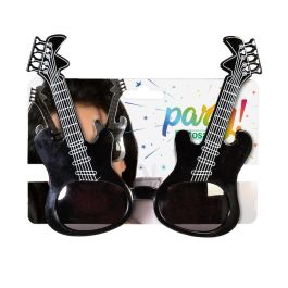 Gafas Guitarra Negro Músico Unisex Adulto