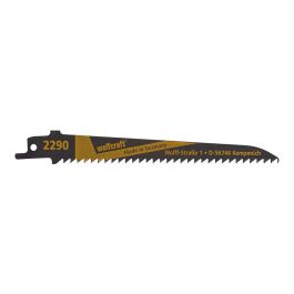 Wolfcraft 2290000 Hojas de Sierra de Sable Curvo CV para Madera y Plástico, 150 mm, Pack 2 uds Precio: 7.49999987. SKU: S7919071