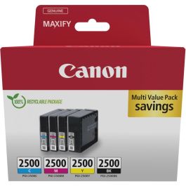 Canon PGI-2500 9290B006 Multipack Tinta Negra Cian Magenta Amarillo 4 Cartuchos Original Precio: 97.94999973. SKU: B15EZ9A2J8