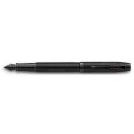 Parker IM Achromatic Pluma Estilográfica - Cuerpo Negro Mate/Adornos Negros - Punto Medio - Ref. 2127742 Precio: 54.58999942. SKU: B16THNKP6N