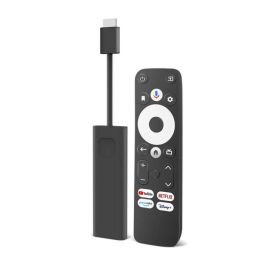 Leotec GC216 Android TV Box 4K Dongle Certificado Google y Netflix con Android 11 y Mando Bluetooth