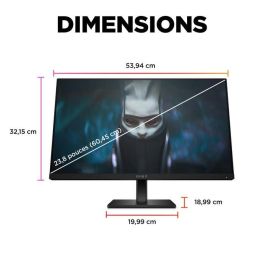 HP OMEN 24 Monitor Gaming 23.8" FHD 165Hz