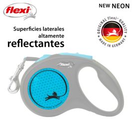 Flexi Correa Retráctil New Neon S Cinta 5m Azul Neón para Perros con Componentes Reflectantes de Alta Visibilidad Flexi Correa Retráctil New Neon S Cinta 5m Azul Neón para Perros con Componentes Reflectantes de Alta Visibilidad Precio: 18.49999976. SKU: S6102250