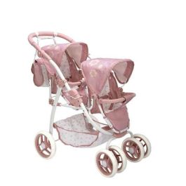 Muñecas Arias Coche Muñeca Gemelar Elegance 46x73x72 cm con Bolso y Manillar Ajustable 49-80 cm Precio: 74.50000008. SKU: B17N4LH7JN