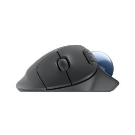 Logitech ERGO M575 Trackball Inalámbrico para Empresas - Soporte Ergonómico para Mano y Pulgar
